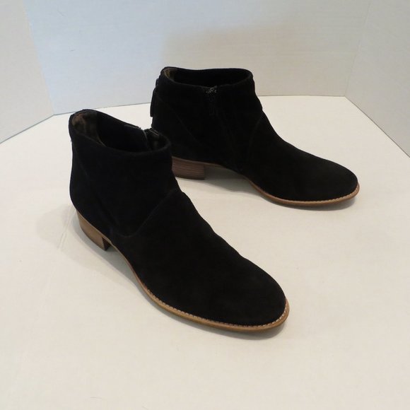 paul green black ankle boots